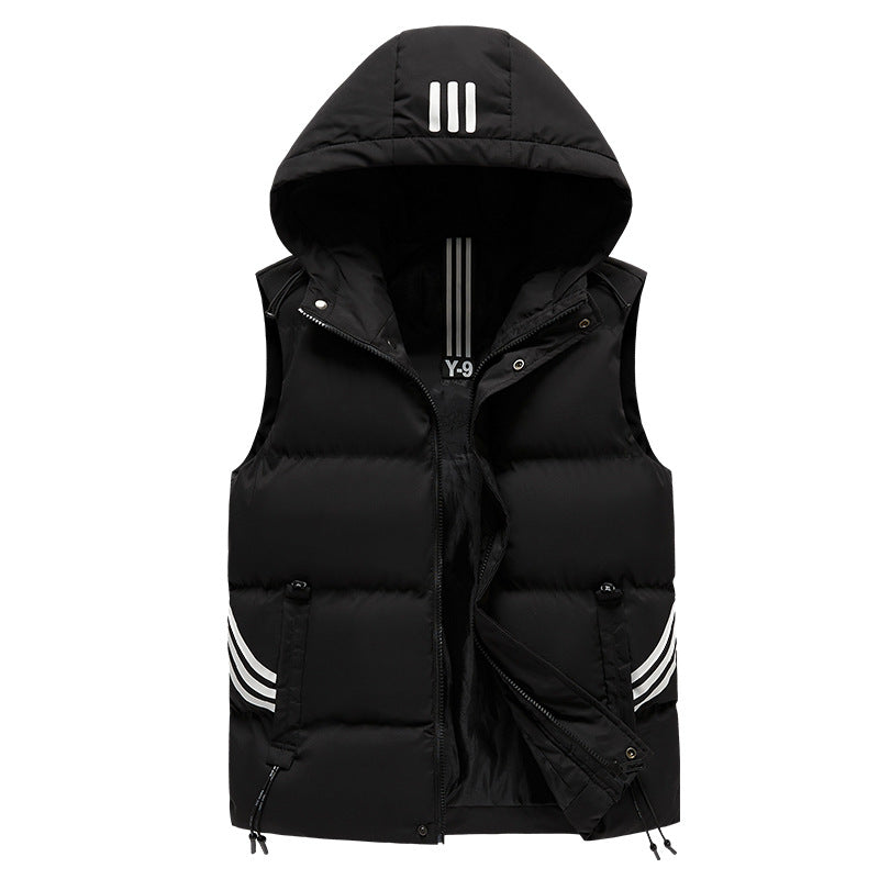 Herren-Kapuze Weste –Men’s Hooded Vest