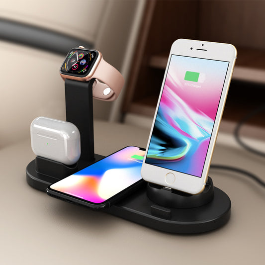 3-in-1 Wireless Charger – Phone, Watch & Earbuds Charging Stand