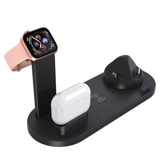 3-in-1 Wireless Charger – Phone, Watch & Earbuds Charging Stand
