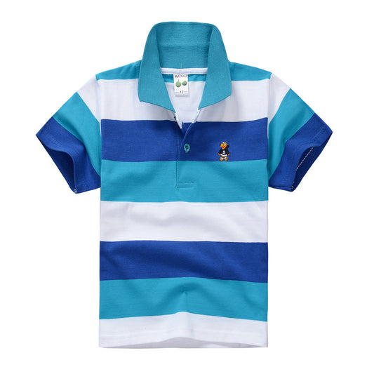 Kids Striped Polo ShirtKids Striped Polo Shirt