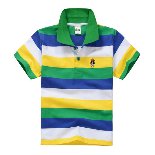 Kids Striped Polo ShirtKids Striped Polo Shirt