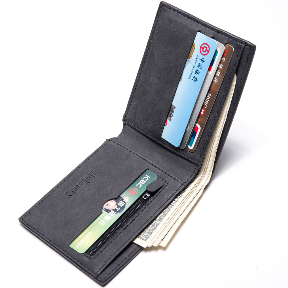 Slim Wallet mit Münzfach