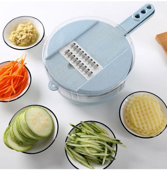 8-in-1 Mandoline Vegetable Slicer – Kitchen Cutter Set