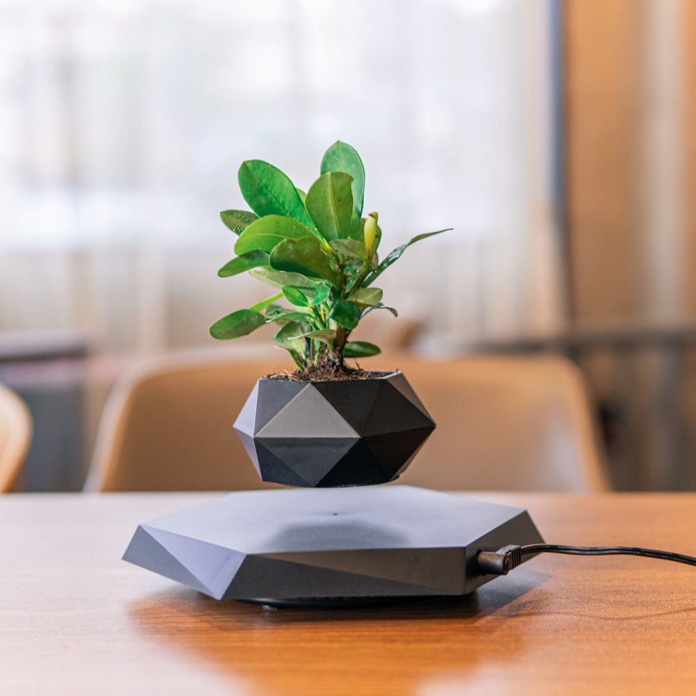 Floating Magnetic Levitating Plant Pot
