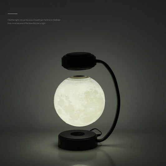3D LED Floating Moon Lamp – Magnetic Levitating Night Light