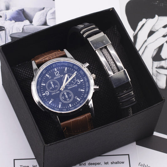 Herren Armbanduhr mit Blaulichtschutz