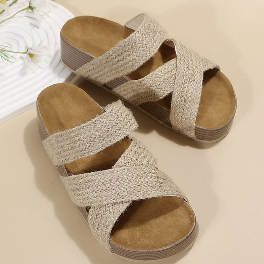 Women's Cross-Strap Sandals