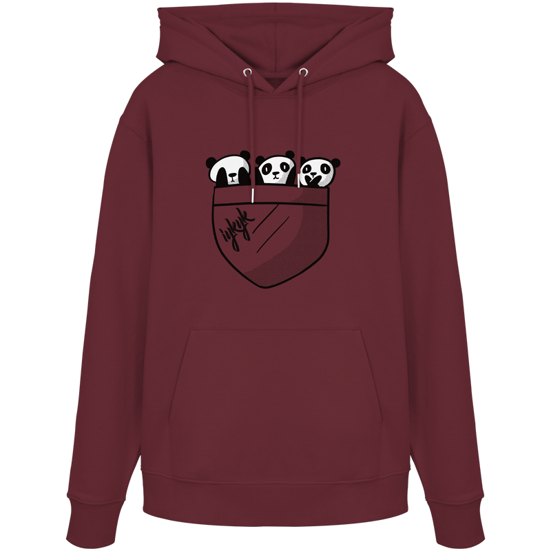 Panda Organic Hoodie - Organic Hoodie